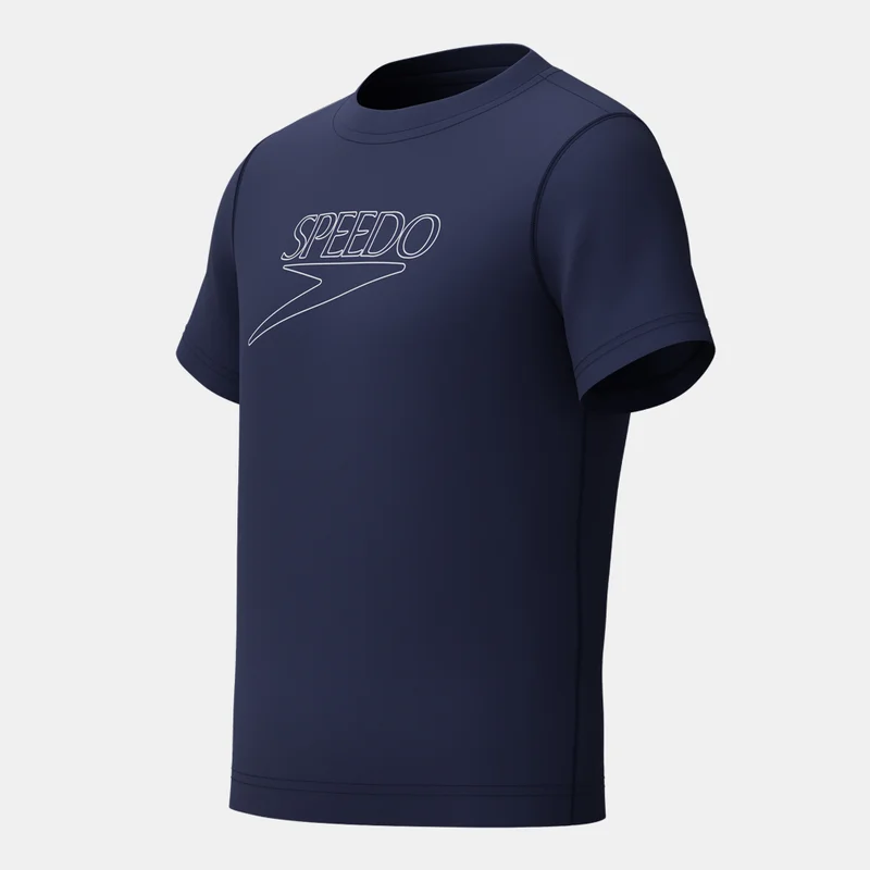 speedo Blue Kids' Swimming Rashguard  | Best Price UAE